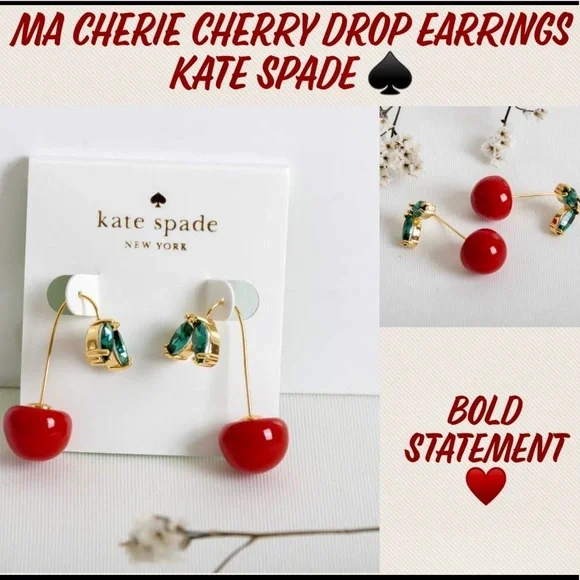 🔥🔥🔥ONE ITEM DEAL OF THE DAY KATE SPADE ♠️ Authentic Earrings Reduced Buy Now - Picture 10 of 16